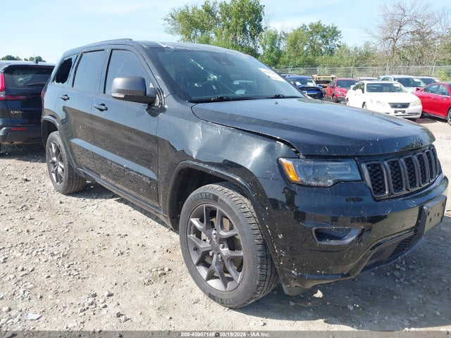 2021 Jeep Grand Cherokee 80th Anniversary 4x4 მანქანა იყიდება აუქციონზე, vin: 1C4RJFBG2MC622377, აუქციონის ნომერი: 45907146