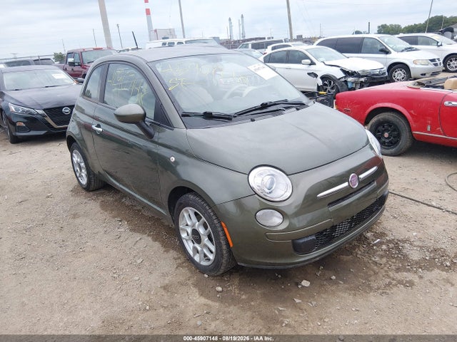 2012 Fiat 500 Pop მანქანა იყიდება აუქციონზე, vin: 3C3CFFAR4CT382038, აუქციონის ნომერი: 45907148