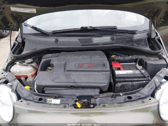 2012 Fiat 500 Pop მანქანა იყიდება აუქციონზე, vin: 3C3CFFAR4CT382038, აუქციონის ნომერი: 45907148