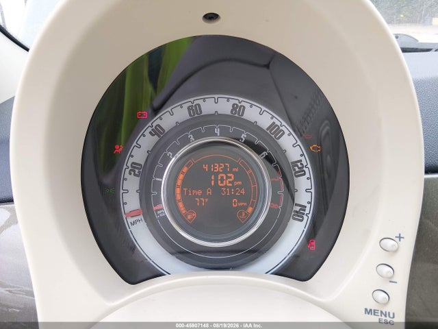 2012 Fiat 500 Pop მანქანა იყიდება აუქციონზე, vin: 3C3CFFAR4CT382038, აუქციონის ნომერი: 45907148