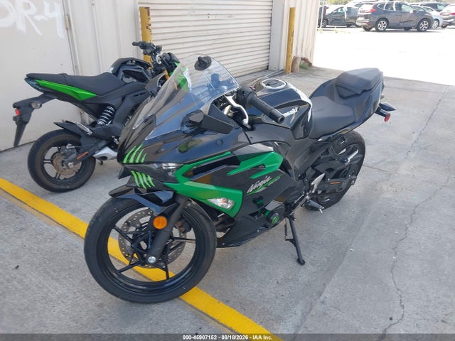 45907152 :رقم المزاد ، ML5EXGH10RDA09095 vin ، 2024 Kawasaki Ex500 H مزاد بيع