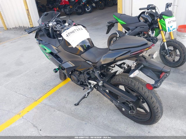 45907152 :رقم المزاد ، ML5EXGH10RDA09095 vin ، 2024 Kawasaki Ex500 H مزاد بيع
