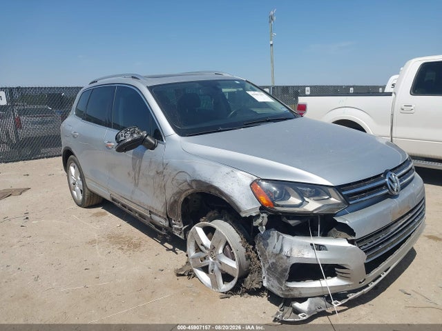 2012 Volkswagen Touareg Vr6 Lux მანქანა იყიდება აუქციონზე, vin: WVGFF9BP2CD004518, აუქციონის ნომერი: 45907157