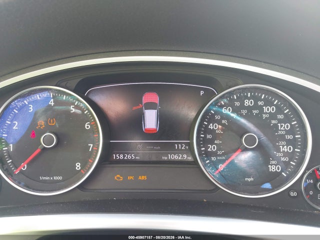 2012 Volkswagen Touareg Vr6 Lux მანქანა იყიდება აუქციონზე, vin: WVGFF9BP2CD004518, აუქციონის ნომერი: 45907157