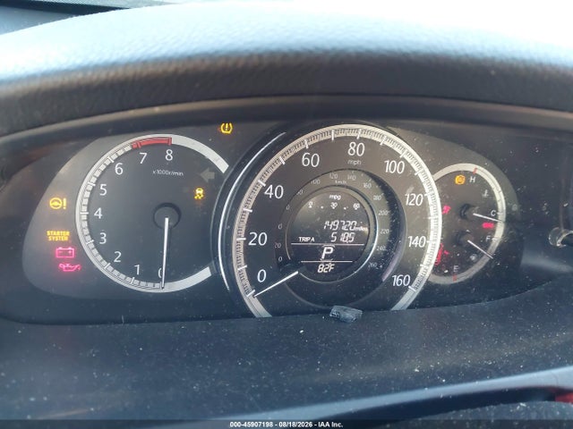 45907198 :رقم المزاد ، 1HGCR2F75EA233393 vin ، 2014 Honda Accord Ex مزاد بيع