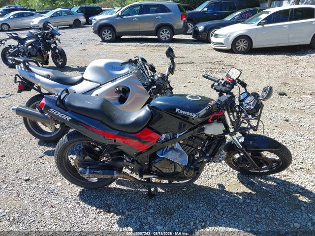 45907243 :رقم المزاد ، JKAEXVD197A104079 vin ، 2007 Kawasaki Ex500 D مزاد بيع