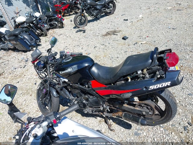 45907243 :رقم المزاد ، JKAEXVD197A104079 vin ، 2007 Kawasaki Ex500 D مزاد بيع