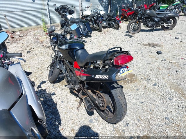 45907243 :رقم المزاد ، JKAEXVD197A104079 vin ، 2007 Kawasaki Ex500 D مزاد بيع