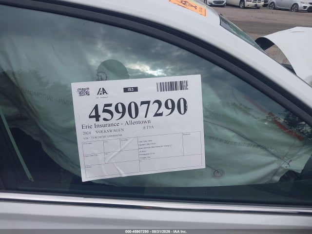 Продажа на аукционе авто 2024 Volkswagen Jetta 1.5t S, vin: 3VW5M7BUXRM094544, номер лота: 45907290
