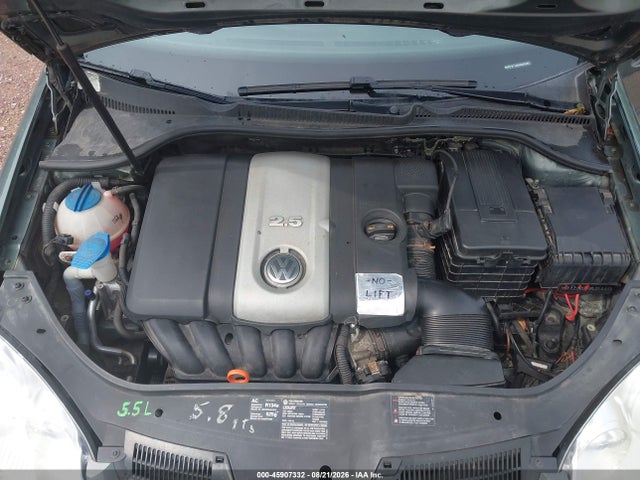 2008 Volkswagen Rabbit S მანქანა იყიდება აუქციონზე, vin: WVWAB71KX8W336285, აუქციონის ნომერი: 45907332