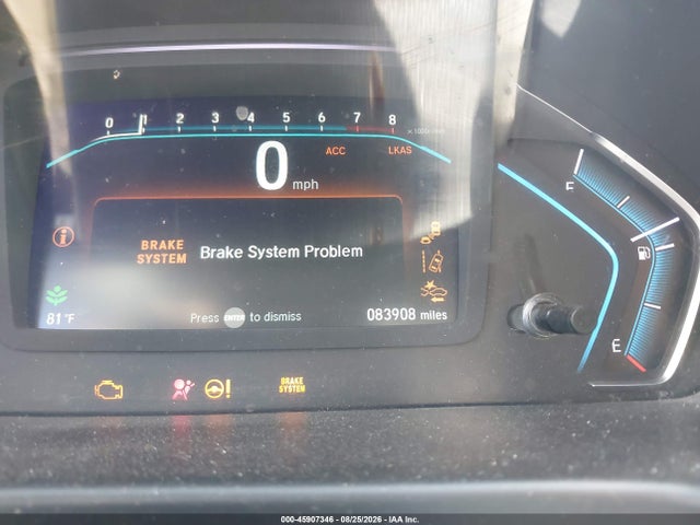 2019 Honda Odyssey Ex-l მანქანა იყიდება აუქციონზე, vin: 5FNRL6H78KB110897, აუქციონის ნომერი: 45907346