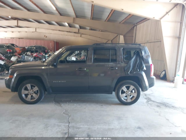 2017 Jeep Patriot Latitude მანქანა იყიდება აუქციონზე, vin: 1C4NJRFB8HD174905, აუქციონის ნომერი: 45907354