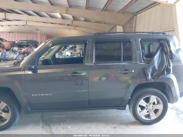 2017 Jeep Patriot Latitude მანქანა იყიდება აუქციონზე, vin: 1C4NJRFB8HD174905, აუქციონის ნომერი: 45907354