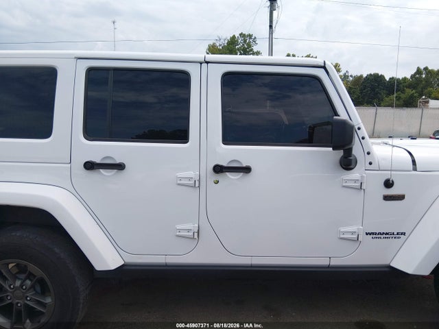 45907371 :رقم المزاد ، 1C4HJWEG9HL521110 vin ، 2017 Jeep Wrangler Unlimited Sahara مزاد بيع