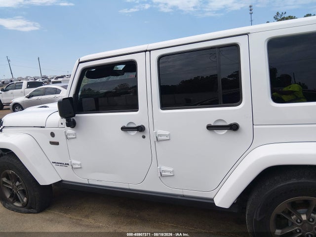 45907371 :رقم المزاد ، 1C4HJWEG9HL521110 vin ، 2017 Jeep Wrangler Unlimited Sahara مزاد بيع