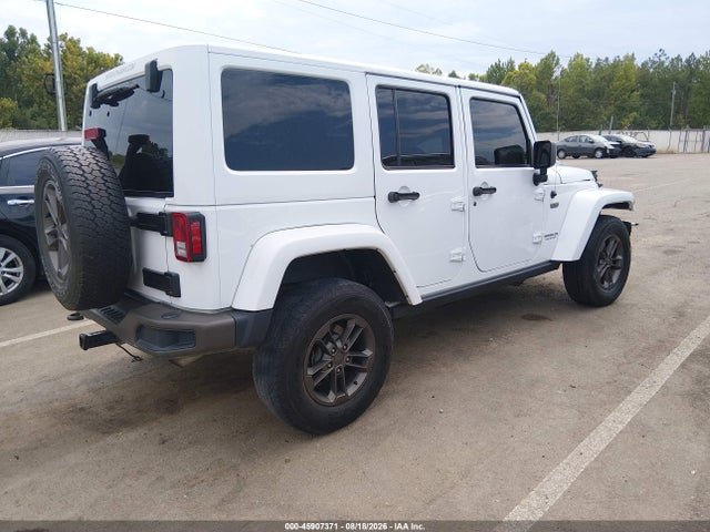45907371 :رقم المزاد ، 1C4HJWEG9HL521110 vin ، 2017 Jeep Wrangler Unlimited Sahara مزاد بيع