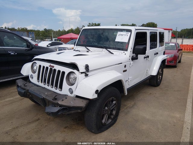 45907371 :رقم المزاد ، 1C4HJWEG9HL521110 vin ، 2017 Jeep Wrangler Unlimited Sahara مزاد بيع
