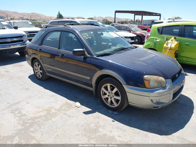 2005 Subaru Impreza Outback Sport Base W/special Edition მანქანა იყიდება აუქციონზე, vin: JF1GG68515H803489, აუქციონის ნომერი: 45907418