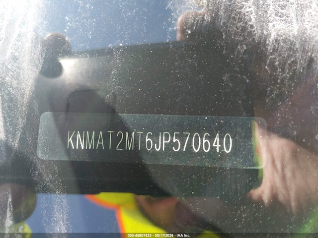 45907423 :رقم المزاد ، KNMAT2MT6JP570640 vin ، 2018 Nissan Rogue S مزاد بيع