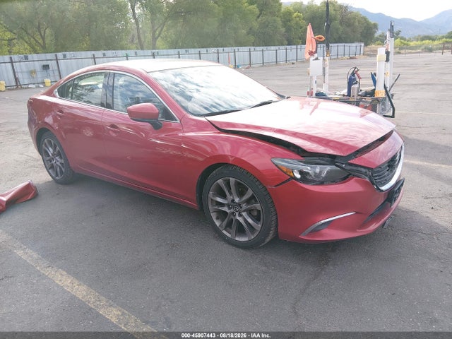 2017 Mazda Mazda6 Grand Touring მანქანა იყიდება აუქციონზე, vin: JM1GL1W54H1126415, აუქციონის ნომერი: 45907443