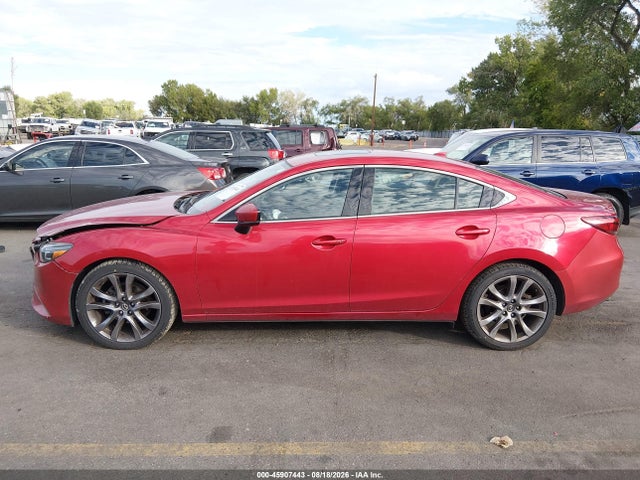 2017 Mazda Mazda6 Grand Touring მანქანა იყიდება აუქციონზე, vin: JM1GL1W54H1126415, აუქციონის ნომერი: 45907443