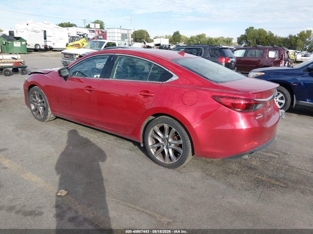 2017 Mazda Mazda6 Grand Touring მანქანა იყიდება აუქციონზე, vin: JM1GL1W54H1126415, აუქციონის ნომერი: 45907443