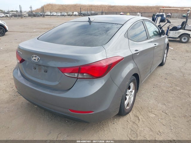 45907451 :رقم المزاد ، 5NPDH4AE9EH500678 vin ، 2014 Hyundai Elantra Se مزاد بيع