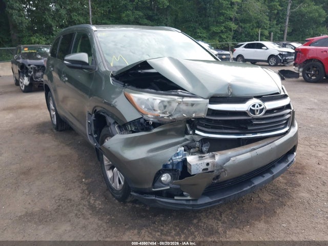 Продаж на аукціоні авто 2015 Toyota Highlander Xle V6, vin: 5TDJKRFH9FS112317, номер лоту: 45907454
