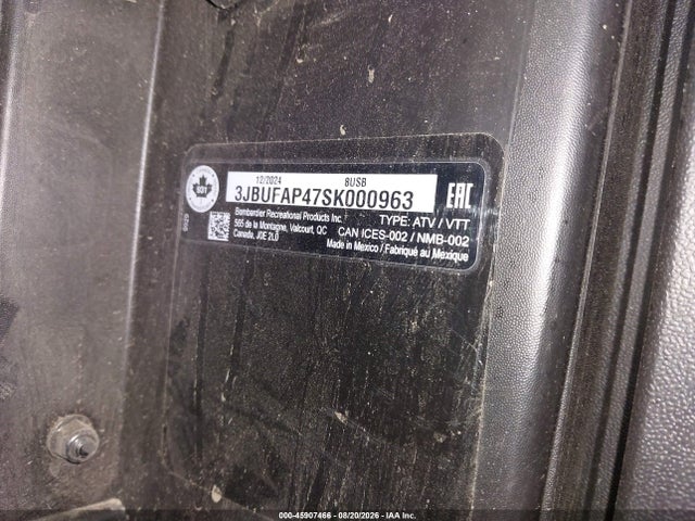 3JBUFAP47SK000963 Can-Am Defender Dps Cab Hd9