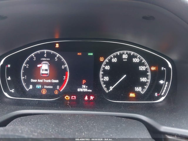 Продажа на аукционе авто 2018 Honda Accord Touring, vin: 1HGCV1F93JA011100, номер лота: 45907553