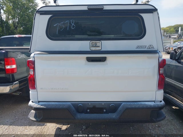 2023 Chevrolet Silverado 1500 2wd  Long Bed Wt მანქანა იყიდება აუქციონზე, vin: 3GCNAAEK4PG142103, აუქციონის ნომერი: 45907578