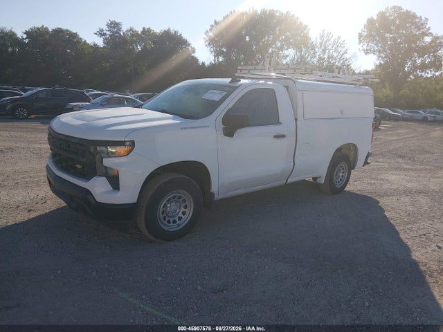 2023 Chevrolet Silverado 1500 2wd  Long Bed Wt მანქანა იყიდება აუქციონზე, vin: 3GCNAAEK4PG142103, აუქციონის ნომერი: 45907578
