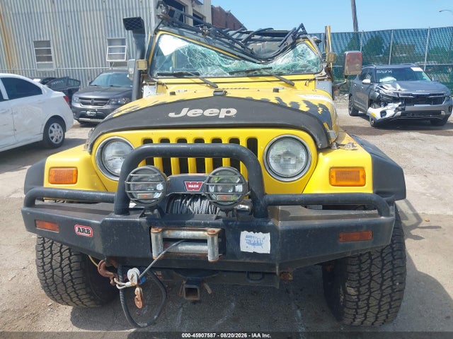 Продажа на аукционе авто 2000 Jeep Wrangler Sport, vin: 1J4FA49S6YP750034, номер лота: 45907587