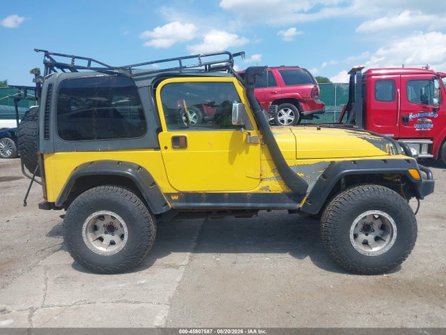 Продажа на аукционе авто 2000 Jeep Wrangler Sport, vin: 1J4FA49S6YP750034, номер лота: 45907587