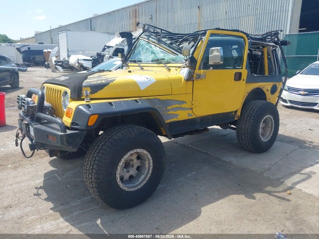 Продажа на аукционе авто 2000 Jeep Wrangler Sport, vin: 1J4FA49S6YP750034, номер лота: 45907587