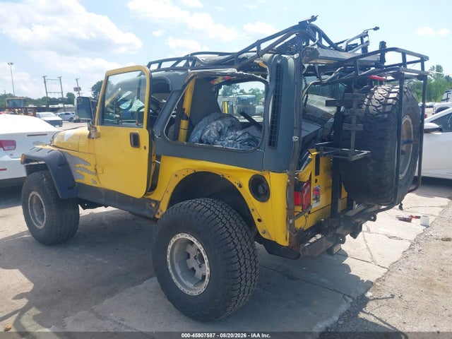 Продажа на аукционе авто 2000 Jeep Wrangler Sport, vin: 1J4FA49S6YP750034, номер лота: 45907587