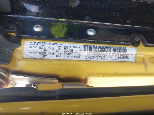 Продажа на аукционе авто 2000 Jeep Wrangler Sport, vin: 1J4FA49S6YP750034, номер лота: 45907587