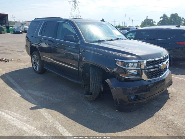 2018 Chevrolet Tahoe Lt მანქანა იყიდება აუქციონზე, vin: 1GNSKBKC3JR190449, აუქციონის ნომერი: 45907593