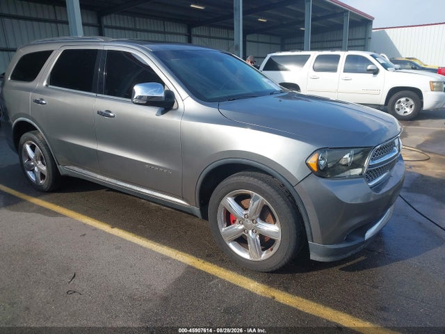 45907614 :رقم المزاد ، 1C4SDHET2CC301273 vin ، 2012 Dodge Durango Citadel مزاد بيع