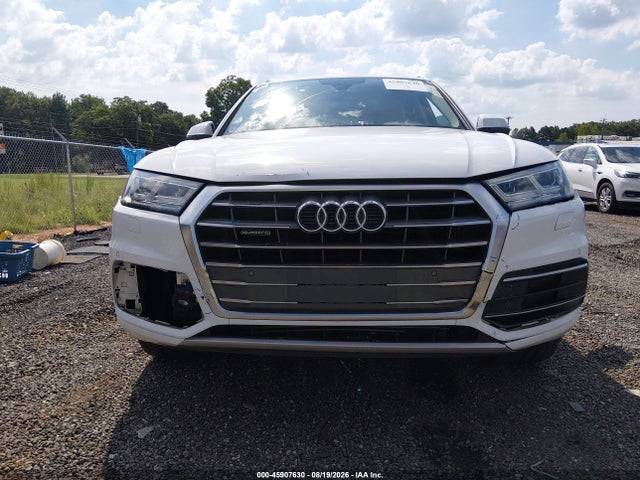 2018 Audi Q5 2.0t Premium/2.0t Tech Premium მანქანა იყიდება აუქციონზე, vin: WA1BNAFY0J2013943, აუქციონის ნომერი: 45907630