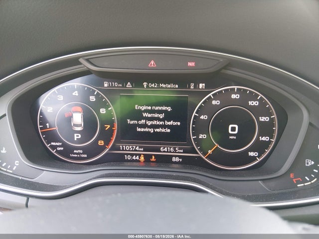 2018 Audi Q5 2.0t Premium/2.0t Tech Premium მანქანა იყიდება აუქციონზე, vin: WA1BNAFY0J2013943, აუქციონის ნომერი: 45907630