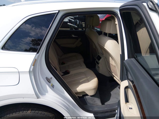 2018 Audi Q5 2.0t Premium/2.0t Tech Premium მანქანა იყიდება აუქციონზე, vin: WA1BNAFY0J2013943, აუქციონის ნომერი: 45907630