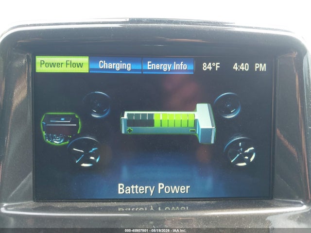45907801 :رقم المزاد ، 1G1RH6E41DU102512 vin ، 2013 Chevrolet Volt مزاد بيع