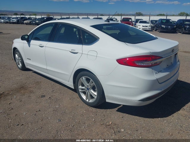 Aukcja sprzedaży 2018 Ford Fusion Hybrid S, vin: 3FA6P0UU6JR100923, numer aukcji: 45907802