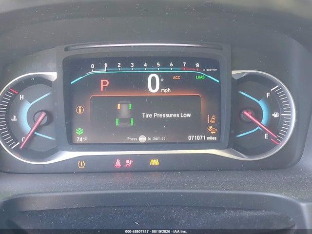 45907817 :رقم المزاد ، 5FNYF6H56NB083821 vin ، 2022 Honda Pilot Awd Ex-l مزاد بيع