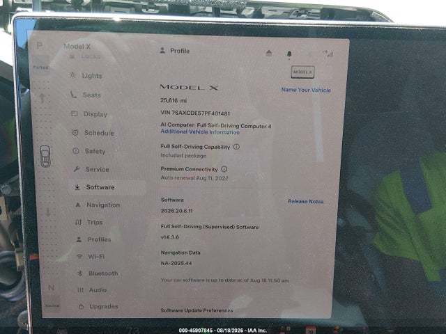 Tesla Model X Dual Motor All-wheel Drive/standard Range 2023 7SAXCDE57PF401481 Image 7