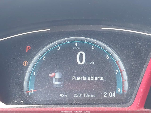 2HGFC1F37HH644192 Honda Civic Ex-t