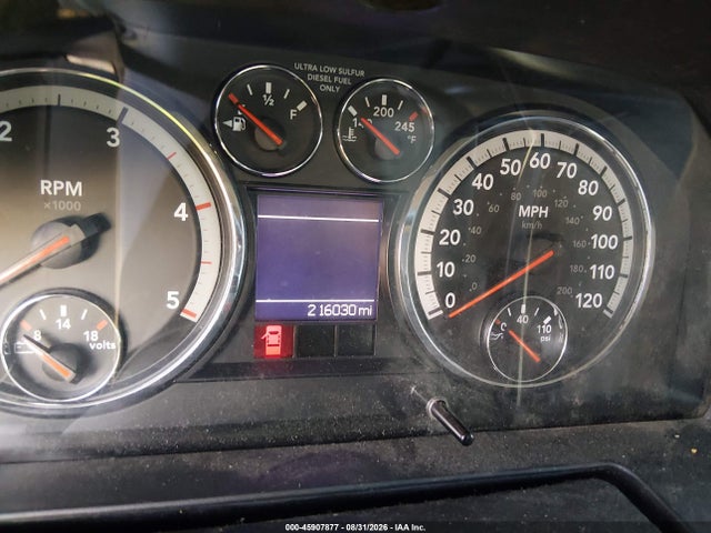 2012 Ram 2500 St მანქანა იყიდება აუქციონზე, vin: 3C6UD5CL4CG290968, აუქციონის ნომერი: 45907877