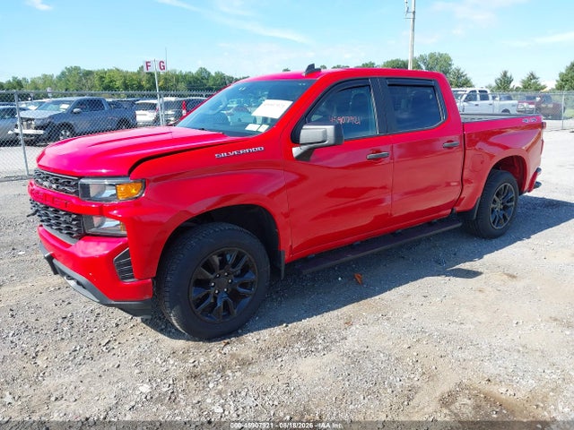 Продажа на аукционе авто 2020 Chevrolet Silverado 1500 4wd  Short Bed Custom, vin: 3GCPYBEK9LG250527, номер лота: 45907921