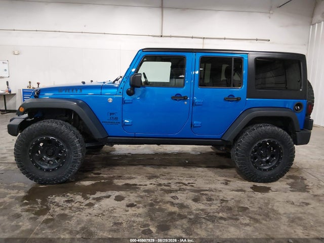 2016 Jeep Wrangler Unlimited Willys Wheeler მანქანა იყიდება აუქციონზე, vin: 1C4BJWDG8GL278105, აუქციონის ნომერი: 45907929